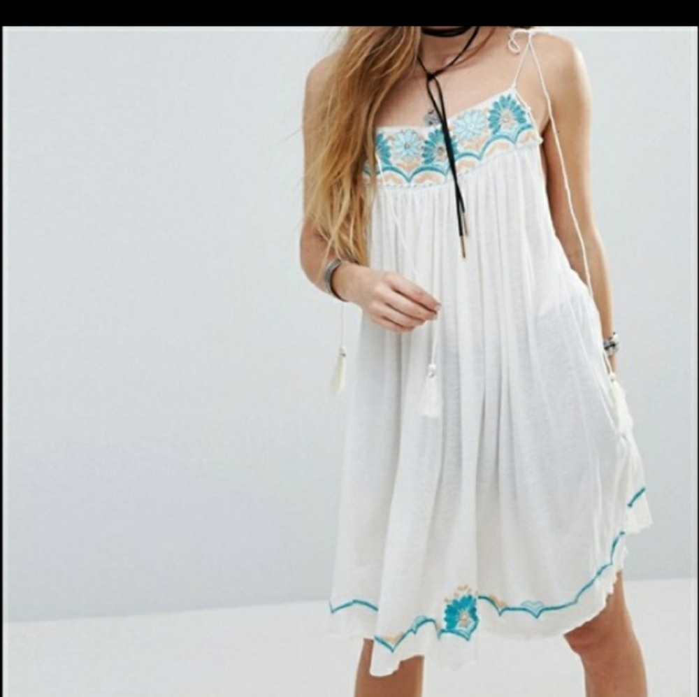 FREE PEOPLE HEAT WAVE TUNIC DRESS